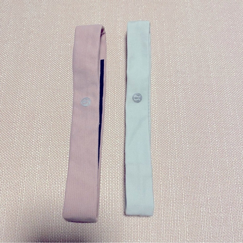 Lululemon Headbands Pastel Pink & Mint